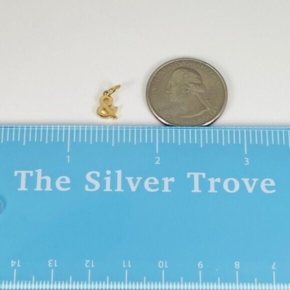 Tiffany Rose Gold Ampersand & Sign in 18K Yellow Gold - Picture 5 of 5